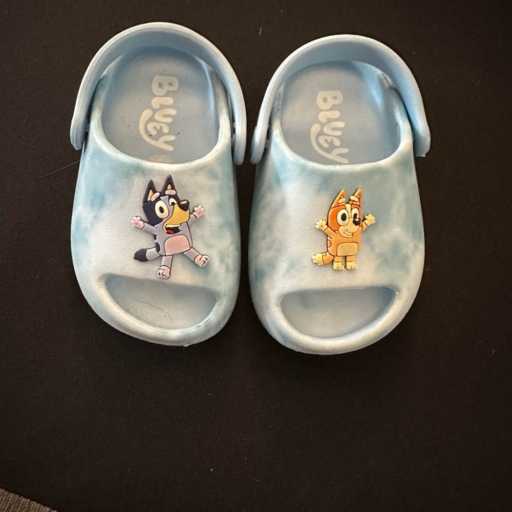 Bluey Cartoon Design Slip-On Sandals